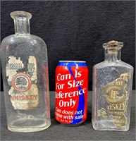 Early Pleasant Ridge & Rye Whiskey Bottle -Lot