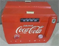 Coca-Cola Cooler Radio Untested
