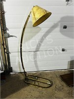 brass adjustable floor lamp