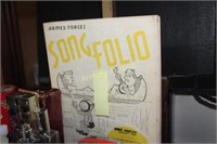 ARMED FORCES SONG FOLIO MAGAZINE - SEVERAL - 1960'
