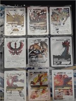 Pokemon Cards Rare Silver Holos in Sheet