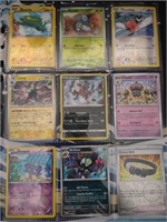 Pokemon Cards Rare Holos in Sheet