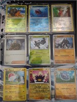 Pokemon Cards Rare Holos in Sheet
