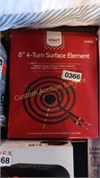 8" 4-TURN SURFACE ELEMENT
