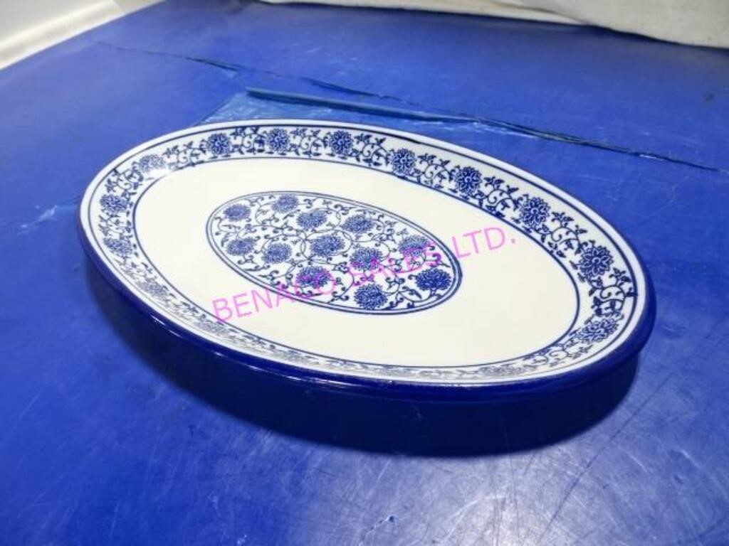 LOT,20PCS 12" OVAL ORIENTAL STYLE PLATTERS