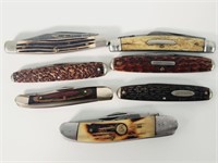Pocket Knives, Bone German, Cattaraugus