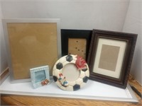 Lot Of Different Size Picture Frames