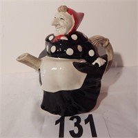 FITZ AND FLOYD WITCH TEAPOT 1977