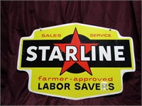 Starline Farm sign. 35.5"x23.5" Stout co.