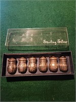 Vtg. Sterling Silver Mini Shakers