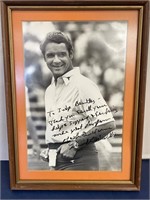 Longhorns Coach David McWilliams Signed Photo