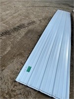 2 - 20'4" Sheets White Tin