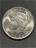 Beautiful 1923 Peace Silver Dollar