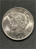 Beautiful 1923 Peace Silver Dollar