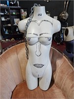 Weird Art Mannequin w/ Chain for Hanging 33" T