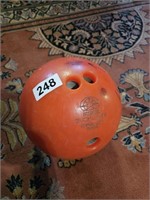 Vintage Lucky Strike Solar Bowling Ball