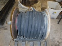 1 1/14" Rubber Hose on Reel