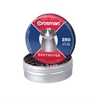 Crosman Pointed/Dish Pellets 250 Ct, .177 Caliber,