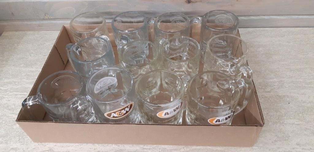 Lot of 12 Momma Bear A&W Mugs - Local Pickup