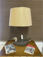 Ken Harris Duck Decoy Table Lamp