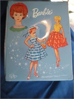 MATTEL Barbie 1964 SPP Vinyl Doll case 13 x 10 x