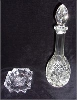 Vintage crystal w/ decanter.