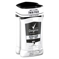 2Pk Degree Men's Antiperspirant & Deodorant