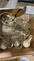 Box of everyday household items.  Includes