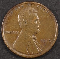 1912-D LINCOLN CENT AU/BU