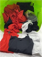 Cotton shirts mixed sizes and colours