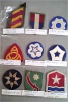 9 Military Unit patches