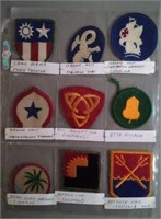9 Military Unit patches