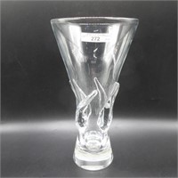 Steuben 11" crystal vase