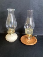 Oil Lamp & Candle Holder