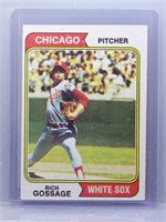 Rich Goose Gossage 1974 Topps Rookie