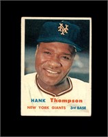 1957 Topps #109 Hank Thompson VG to VG-EX+