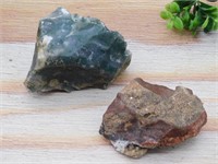 MIXED ROUGH ROCK ROCK STONE LAPIDARY SPECIMEN