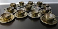 SilverPlate Tea Cups / Saucers