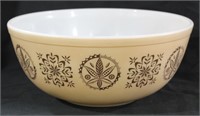 Gold Hex Signs Pyrex Mixing Bowl #404