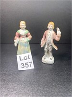 Porcelain Victorian Style Figurines