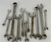 ASSORTED TYPES WRENCHES PROTO-SK-METCO LECTROLITE