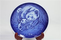 1992 Copenhagen Mother's Day Plate - Panda Bear