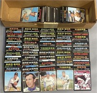 1971 Topps Baseball Cards Lot Collection