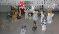 Vintage Dezine Fairies Figurines Lot