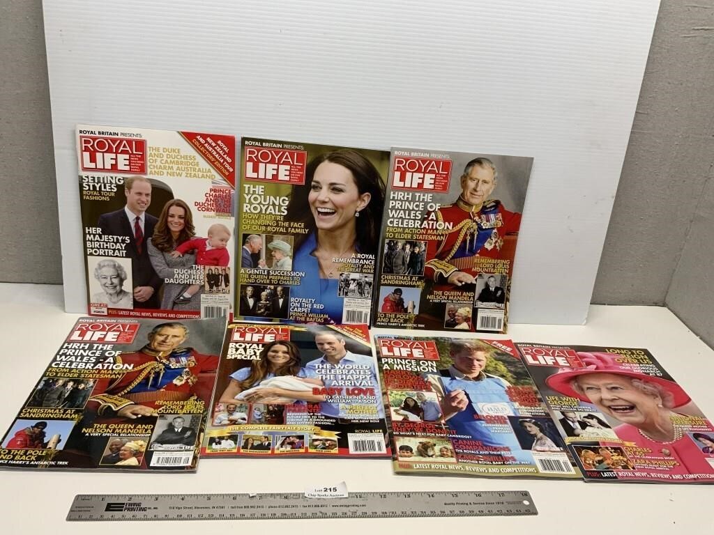 Royal Life Magazine Lot