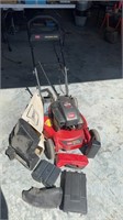 Toro mower, needs battery and froze up