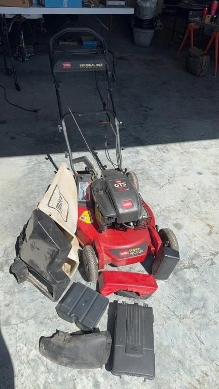 Toro mower, needs battery and froze up