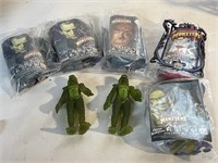 7 BURGER KING  MONSTERS TOYS