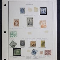 Worldwide Stamps Counterfeits Accumulation on page