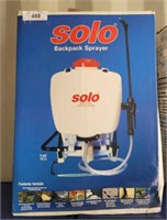 NEW SOLO BACKPACK SPRAYER
